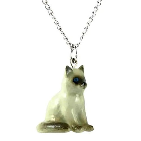 Cool Cat Sterling Silver Pendant Necklace – Scamper & Co - Fine Jeweled Dog  Collars and Necklaces for Pet Lovers